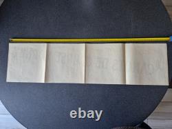 Grand bandeau publicitaire CANOT HORNBY France vedette bateau ORIGINAL