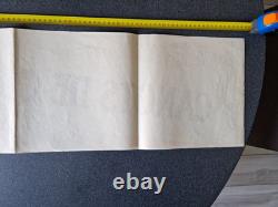 Grand bandeau publicitaire CANOT HORNBY France vedette bateau ORIGINAL