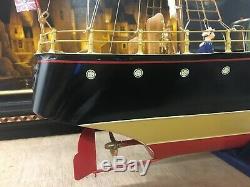 Grand bateau à vapeur vive CALEDONIA TUCHER et WALTHER no jep bing marklin