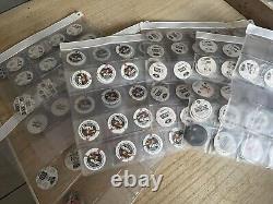 Gros Lot Vintage Pog Et Kini rétro 90