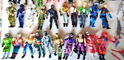 Gros lot 40 Figurines GIE JOE + lot Armes TBE