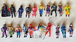 Gros lot 40 Figurines GIE JOE + lot Armes TBE