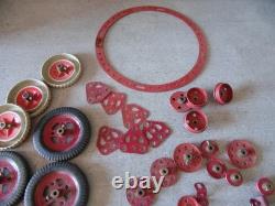 Gros lot de piéces de Mecano jeu ancien