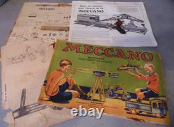 Gros lot de piéces de Mecano jeu ancien