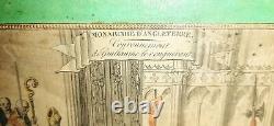 HISTOIRE D' ANGLETERRE vers 1830 Par Mme A. DE SAVIGNAC jouet jeu ancien