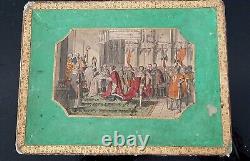 HISTOIRE D' ANGLETERRE vers 1830 Par Mme A. DE SAVIGNAC jouet jeu ancien