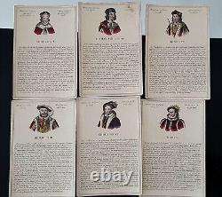 HISTOIRE D' ANGLETERRE vers 1830 Par Mme A. DE SAVIGNAC jouet jeu ancien
