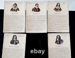 HISTOIRE D' ANGLETERRE vers 1830 Par Mme A. DE SAVIGNAC jouet jeu ancien
