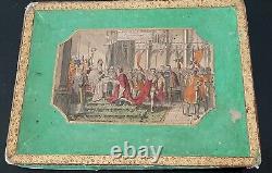 HISTOIRE D' ANGLETERRE vers 1830 Par Mme A. DE SAVIGNAC jouet jeu ancien