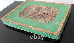 HISTOIRE D' ANGLETERRE vers 1830 Par Mme A. DE SAVIGNAC jouet jeu ancien