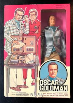 Homme qui valait 3 milliards Oscar Goldman Kenner Canada boite bilingue SMDM