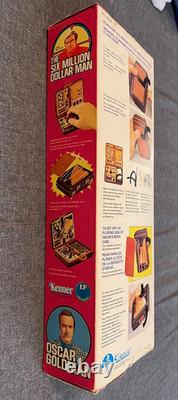 Homme qui valait 3 milliards Oscar Goldman Kenner Canada boite bilingue SMDM