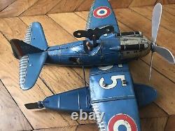 Hydravion JEP en version Bleu F255 jouet en tôle