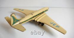 JEP ANCIEN RARE AVION COMET TÔLE 1964 ÉTAT DE JEU 29 x 35 cm