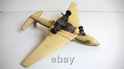 JEP ANCIEN RARE AVION COMET TÔLE 1964 ÉTAT DE JEU 29 x 35 cm