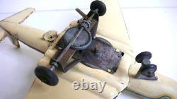 JEP ANCIEN RARE AVION COMET TÔLE 1964 ÉTAT DE JEU 29 x 35 cm