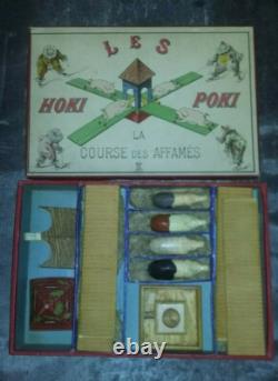 JEU ANCIEN 1909 HOKI POKI! La COURSE des AFFAMES RT REVENAZ TABERNAT