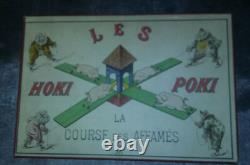 JEU ANCIEN 1909 HOKI POKI! La COURSE des AFFAMES RT REVENAZ TABERNAT