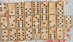 JEU ANCIEN, JEU de CARTES CARD DOMINOS avec boite d'origine vers 1900