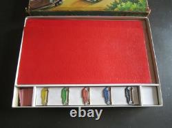 JEU ANCIEN SUR LES AUTOSTRADES PAR L'EUROPE Jouet ancien