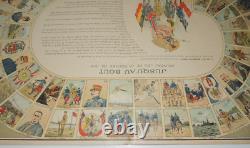 JEU DE L'OIE Nouveau jeu de la Guerre de 1914 560 x 380 mm