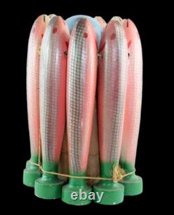 JEU DE QUILLES les maquereaux 1920 / jouet ancien