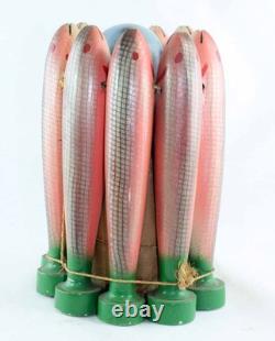 JEU DE QUILLES les maquereaux 1920 / jouet ancien