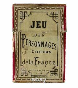 JEU des PERSONNAGES CELEBRES de la FRANCE vers 1900 / jeu ancien antique game