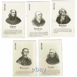 JEU des PERSONNAGES CELEBRES de la FRANCE vers 1900 / jeu ancien antique game