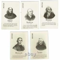 JEU des PERSONNAGES CELEBRES de la FRANCE vers 1900 / jeu ancien antique game