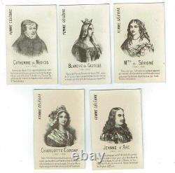 JEU des PERSONNAGES CELEBRES de la FRANCE vers 1900 / jeu ancien antique game