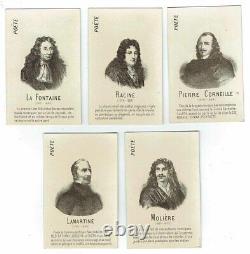 JEU des PERSONNAGES CELEBRES de la FRANCE vers 1900 / jeu ancien antique game