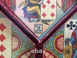 JJ PARIS Ancien COFFRET DE JEUX 1900 Imprimerie ÉPINAL Nain Jaune Domino Loto