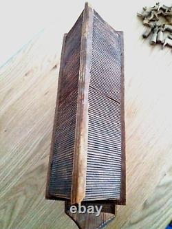 JOUET ANCIEN C1850 Arche de Noe Allemagne Erzgebirge Noah's Ark 60 animals