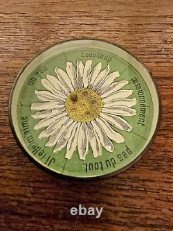 JOUET ANCIEN JEUX D'ADRESSE A BILLES Marguerite Je T'aime Un Peu Beaucoup PUZZLE
