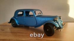 JOUET CITROEN grande TRACTION JRD rare 1/10° année 1934 long 42 cm