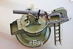 JOUET MARKLIN ancien Canon de pont de la marine Navy deck gun 1930