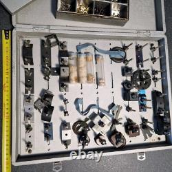 JOUET SCIENTIFIQUE ancien MULTIMOTEUR grande boite bois avant guerre + pièces