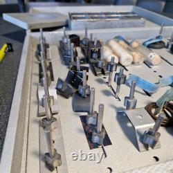JOUET SCIENTIFIQUE ancien MULTIMOTEUR grande boite bois avant guerre + pièces