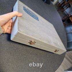 JOUET SCIENTIFIQUE ancien MULTIMOTEUR grande boite bois avant guerre + pièces
