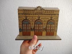 J de P JEP gare démontable tôle lithographiée 3 éléments en O hornby