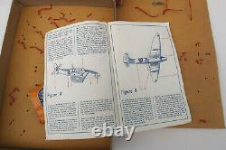 Jep Avion Stuka Demontable Boite Vide Originale avec Cales et Notice DUX 1946