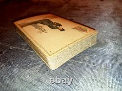 Jeu 32 cartes divinatoire Le livre du Destin Grimaud Paris-Anglais Français 1900