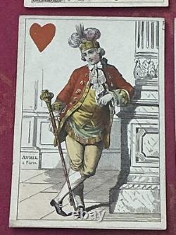 Jeu 52 cartrs historiques AVRIL / PARIS