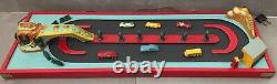 Jeu De Course Automobile Jouet Vibro Ancien Piste 51 Voiture Annees 50 Vintage