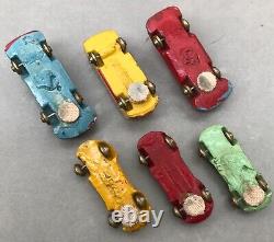 Jeu De Course Automobile Jouet Vibro Ancien Piste 51 Voiture Annees 50 Vintage