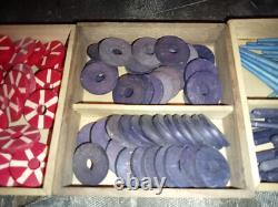 Jeu LOTO DAUPHIN fin XVIIIème 12 plateaux incomplet & casses pour 2 plateaux