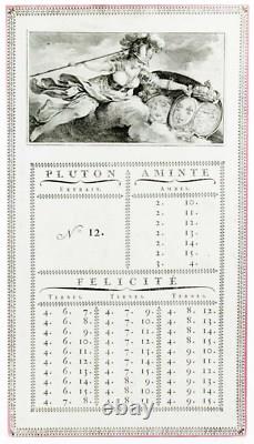 Jeu Mythologique XVIIIème / jouet jeu ancien