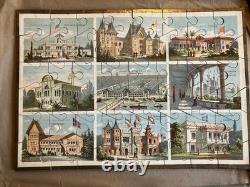 Jeu Puzzle nations Expo Paris 1878