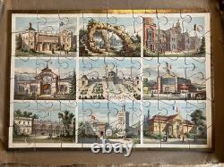 Jeu Puzzle nations Expo Paris 1878